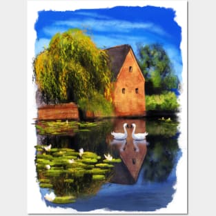 Waterlilies Posters and Art